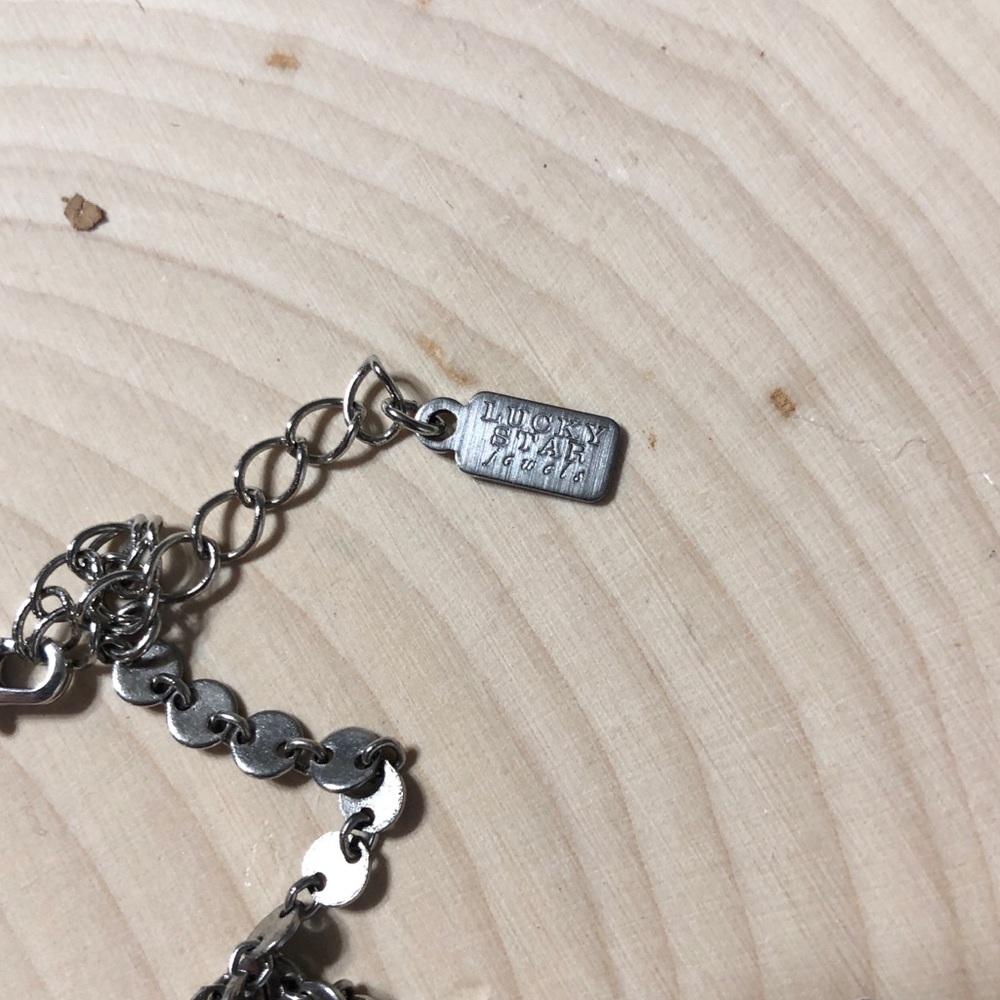 NEW Free People Cold Desert Metal Bolo Silver - Picture 6 of 8